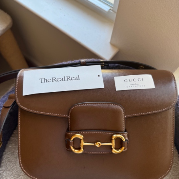 SOLD!!!! GUCCI Leather Horsebit 1955 Shoulder Bag in GUC!🔥 - Picture 2 of 16